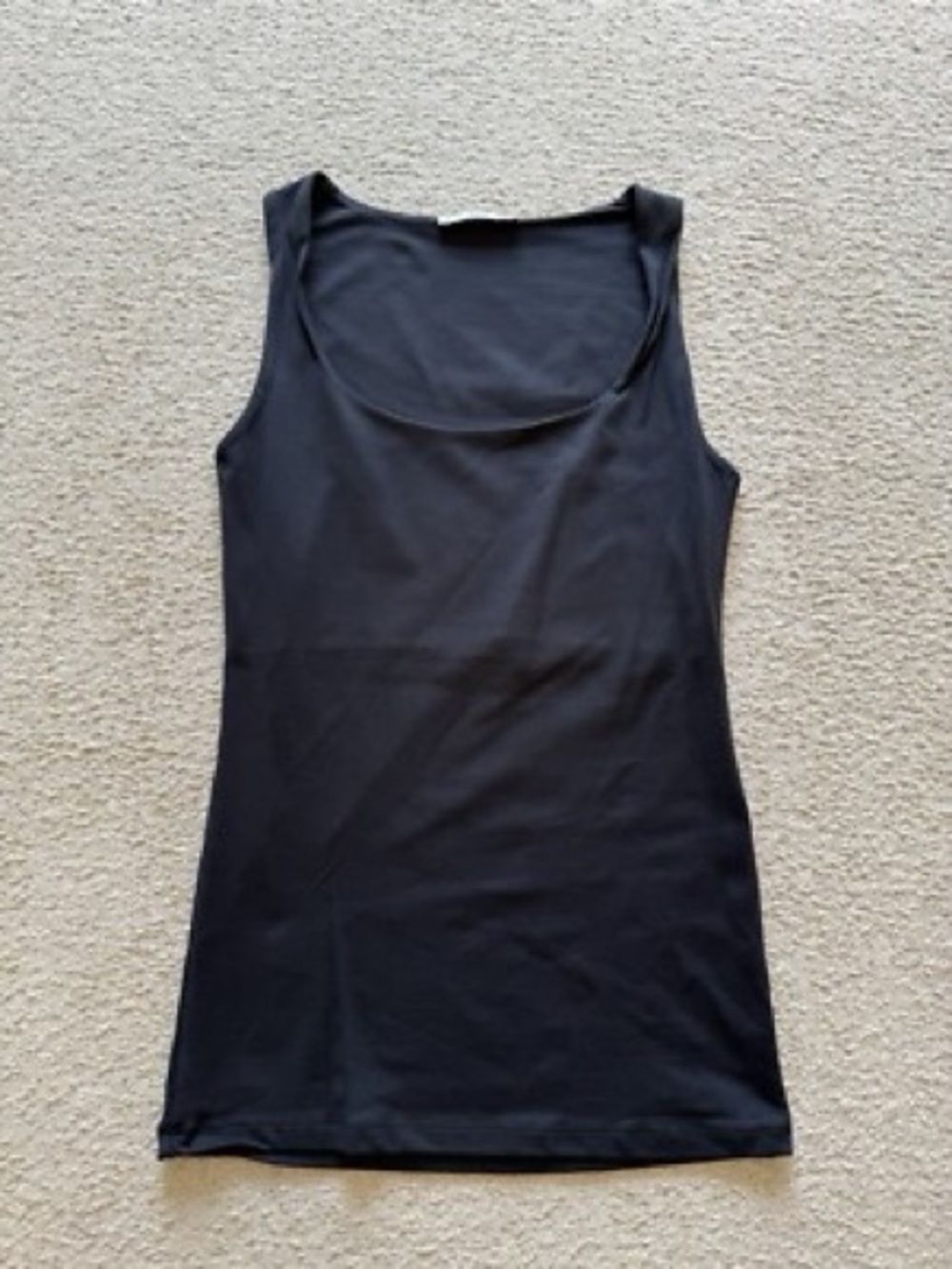 Zara Basic First-Layer Scoop-Neck Tank Top